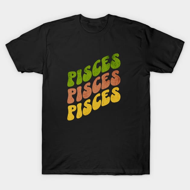 Pisces T-Shirt by designedbyjamie